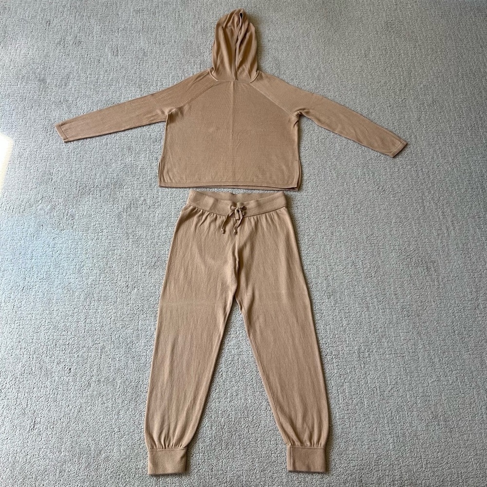 Banana Republic Women’s Hoodie & Joggers Matching Sweatsuit Set